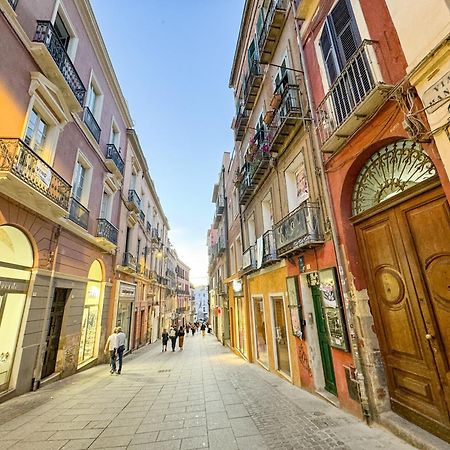 Kalma Via Manno - Central Stay With Stone Walls & Private Cinema Cagliari Exterior foto